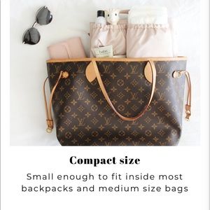 ToteSavvy brand mini purse organizer *like new*